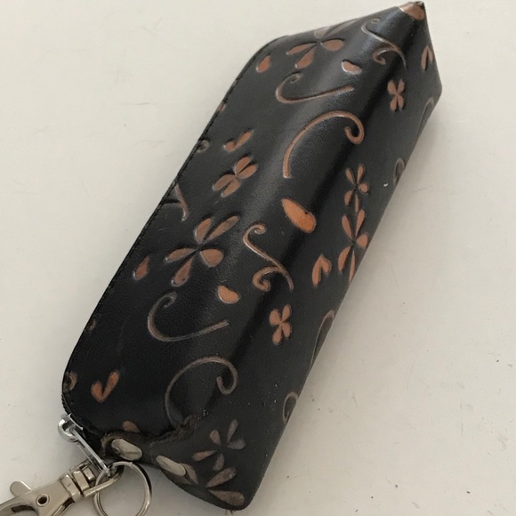 Mexican Leather Coin Purse - Picture 2 of 5